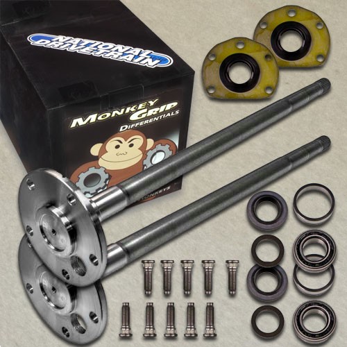 M-GRIP ALLOY AXLE SHAFT KIT - ONE PIECE AXLE KIT - AMC 20 - WIDE TRAC