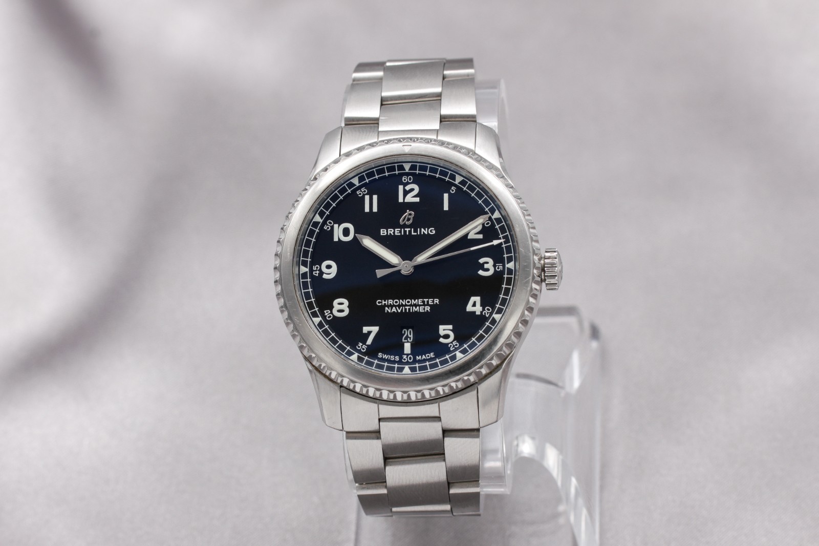 Breitling Navitimer 8 Automatic 41 A17314 Black Dial Stainless Bracelet 41mm