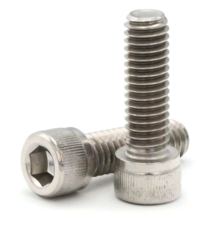 #12-24 | 18-8 Stainless Steel Socket Head Cap Screws - Select Length & Qty