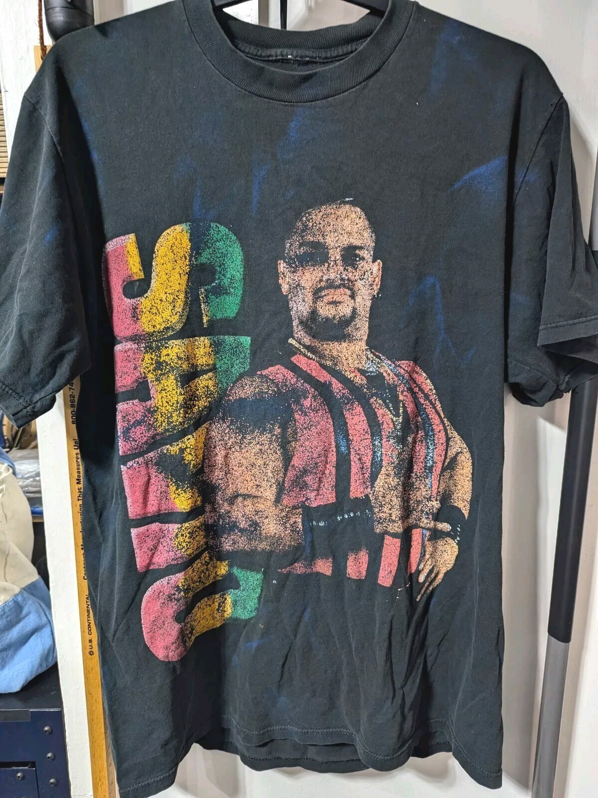 ​Vintage 1995 Savio Vega WWF Shirt XL Titan Sports WWE Wrestling Tee WCW ECW