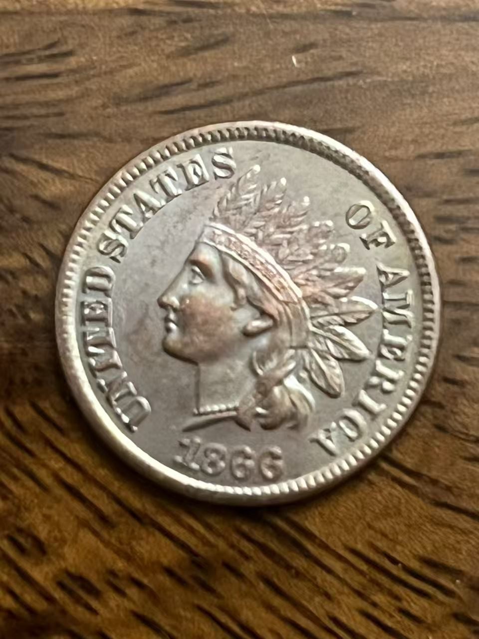 1866 Indian Head As shown in the figure 1866 Indian Head As shown in the figure