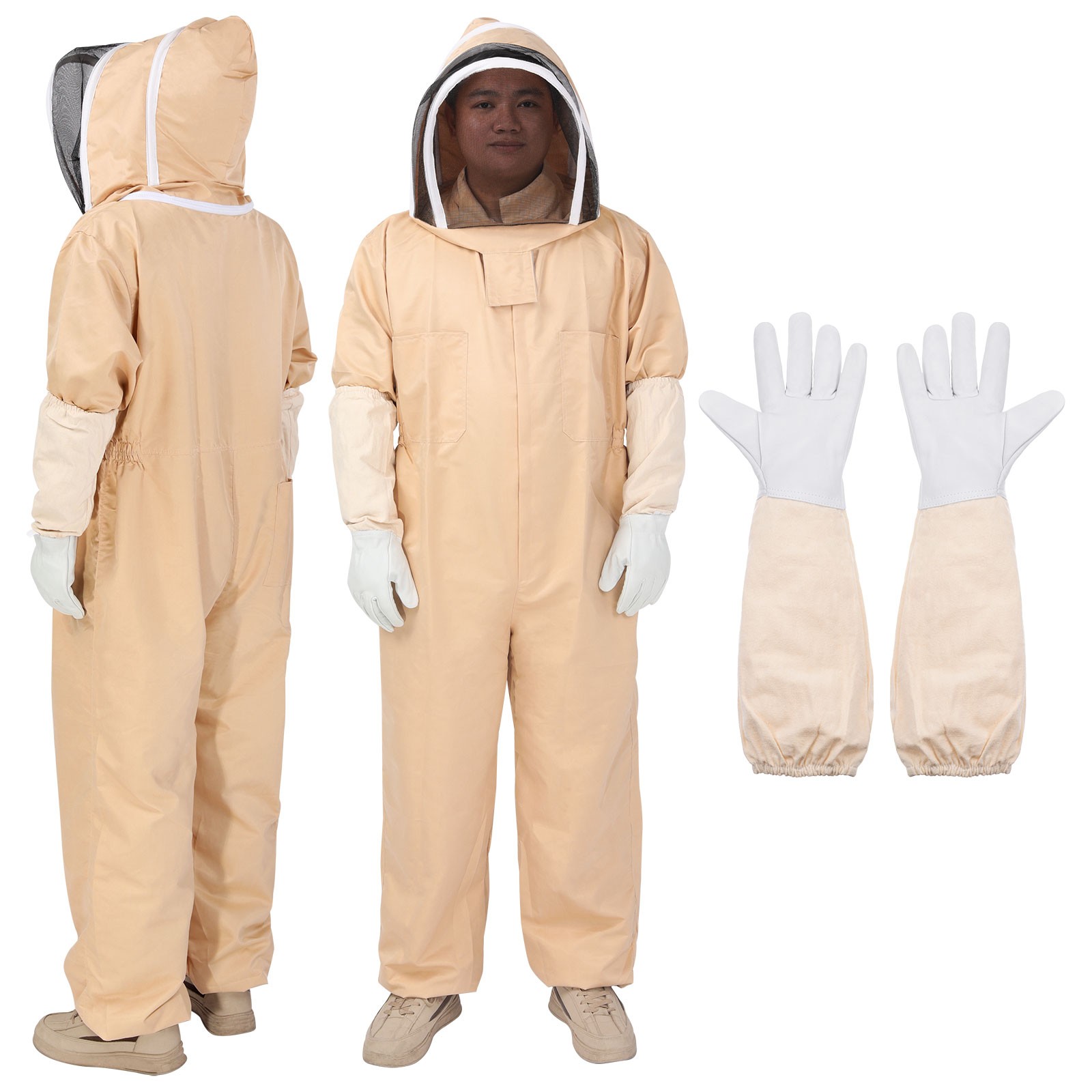 L Bee Suit with Glove and Veil Hood