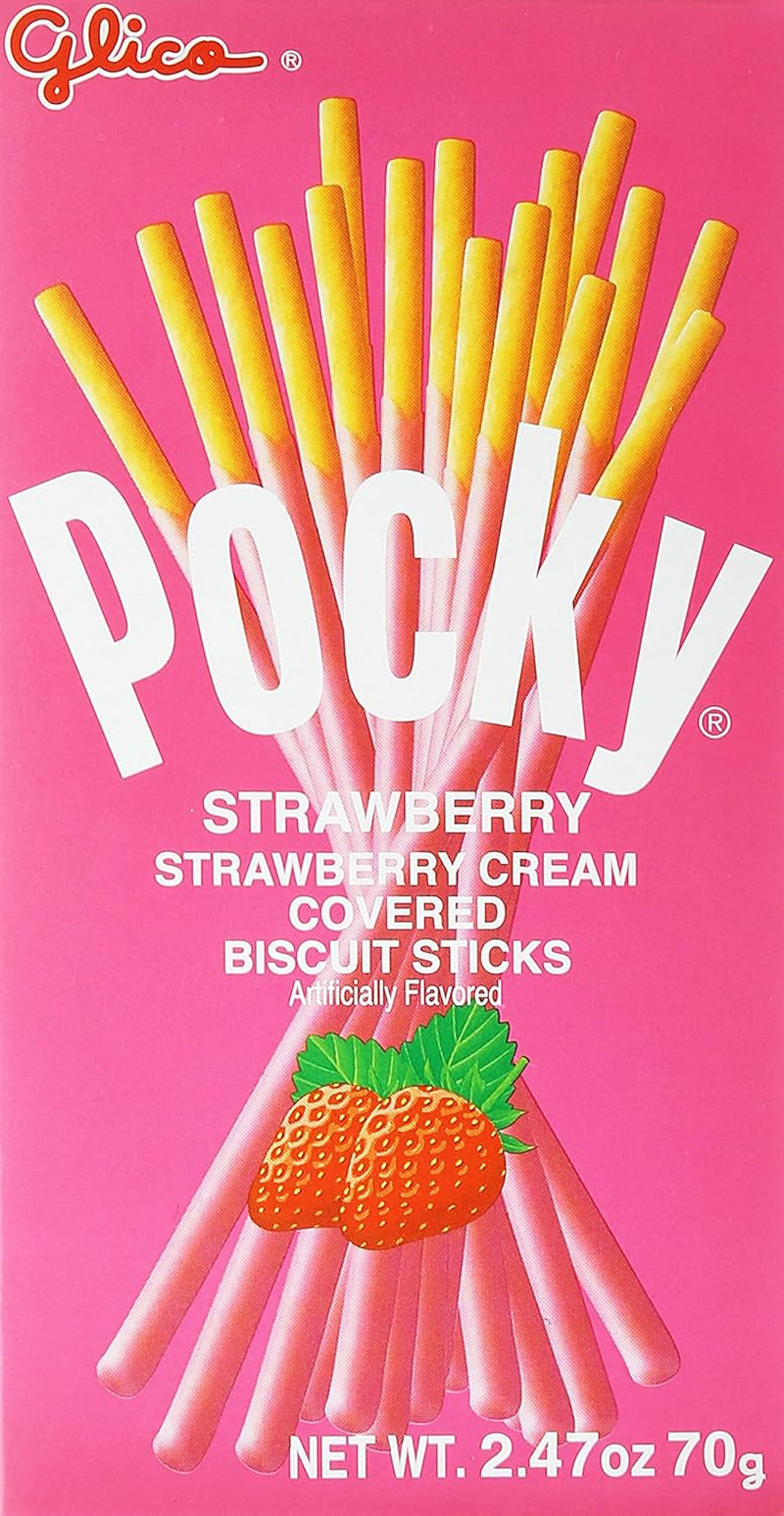 , Strawberry Pocky Sticks, 2.47 oz , Strawberry Pocky Sticks, 2.47 oz