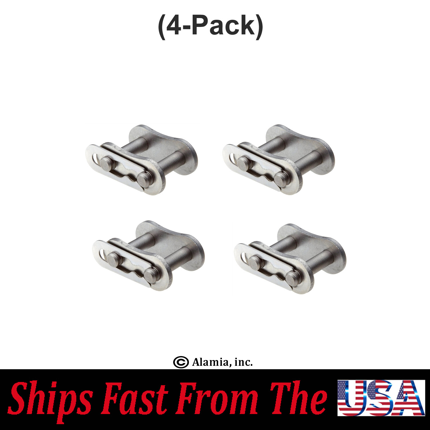 (4-Pack) NEW Heavy Duty Chain Master Link # 40 522122, 540000308