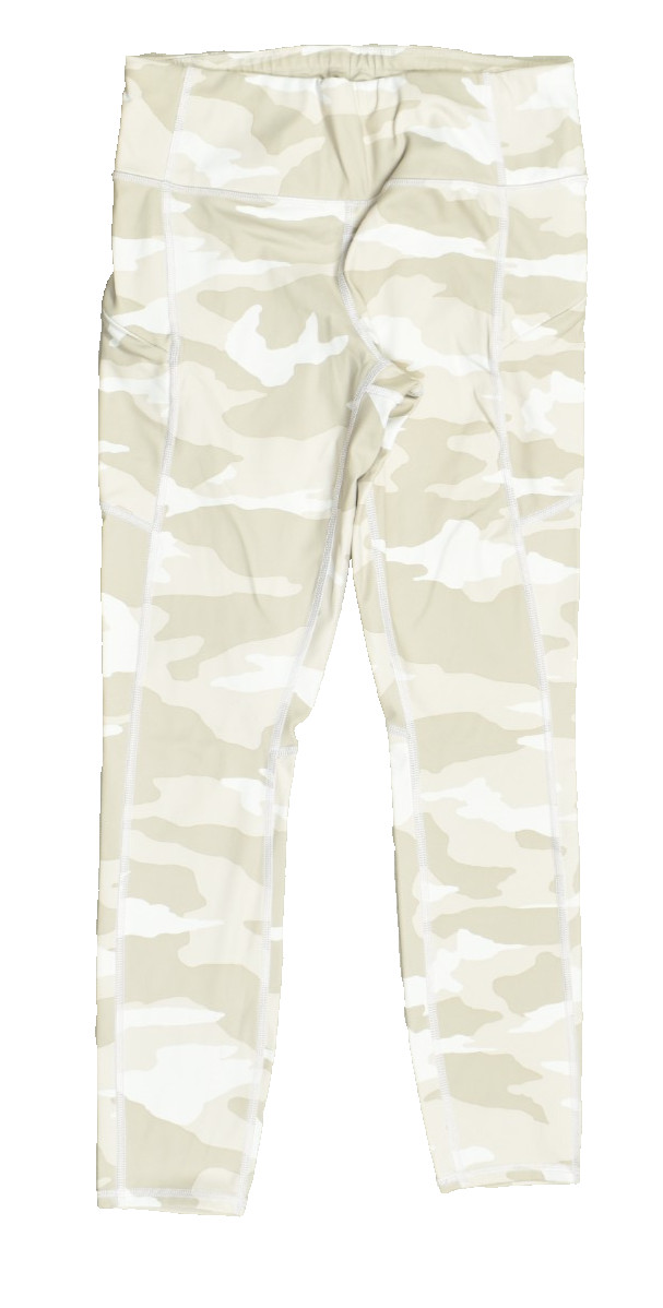 Athleta Womens Camo Leggings Size S Beige White Compression Running Skinny Athleta Womens Camo Leggings Size S Beige White Compression Running Skinny
