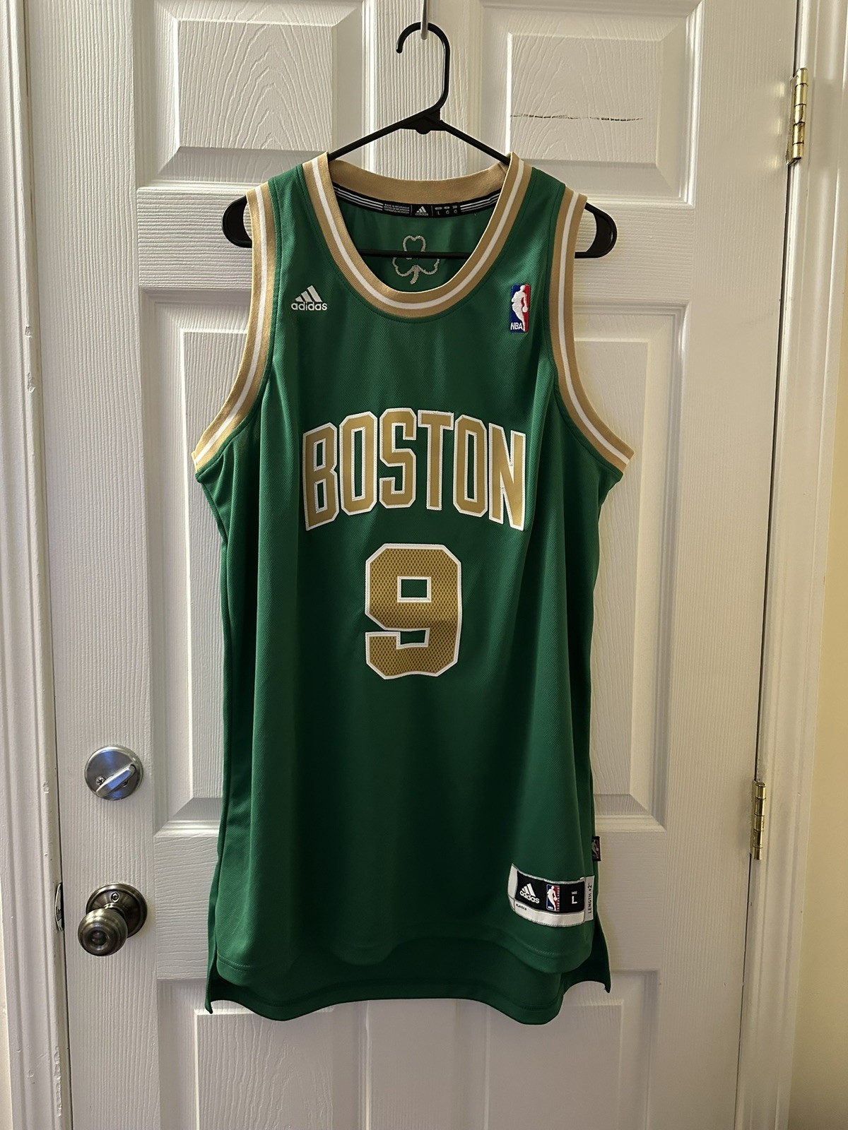 Rajon Rondo Adidas Swingman Boston Celtics St. Patrick’s Day Jersey Size M NWT