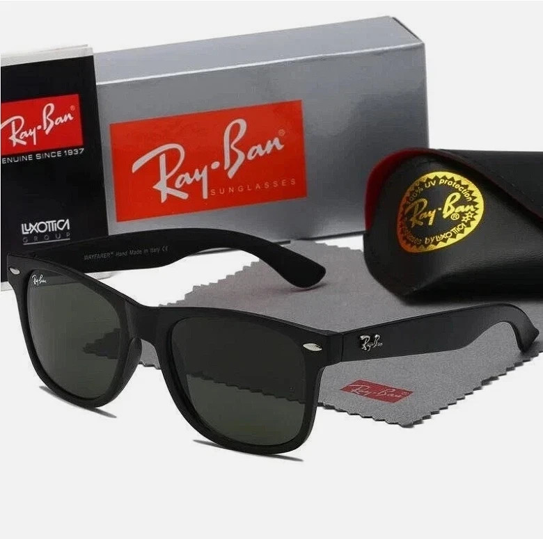 Ray-Ban 2140 Neutral Adult Fashion 56mm Lens Sunglasses -Brand New-Polycarbonat