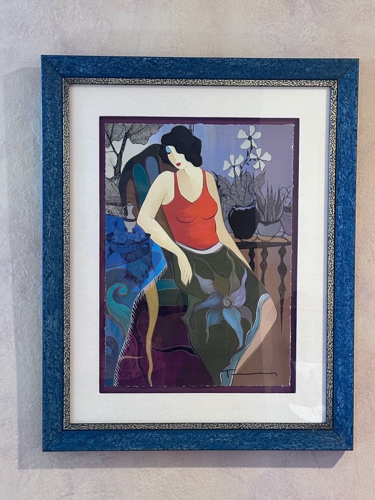 Rare PRINTERS PROOF Itzchak Tarkay Serigraph Rare PRINTERS PROOF Itzchak Tarkay Serigraph