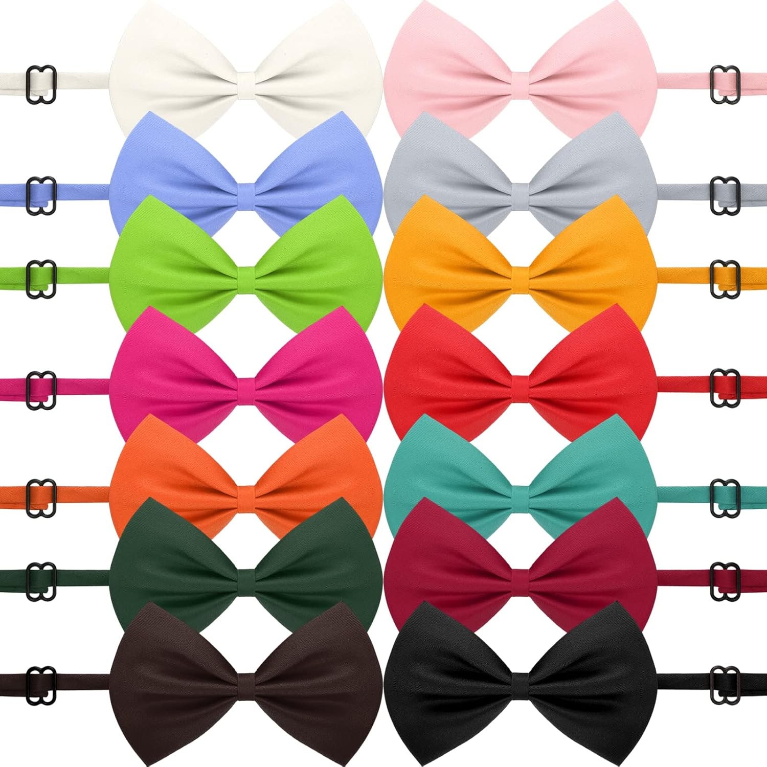 120 Pcs Dog Bow Ties with Adjustable Collar Puppy Neckties Bulk Cat Bowtie Co... 120 Pcs Dog Bow Ties with Adjustable Collar Puppy Neckties Bulk Cat Bowtie Co...