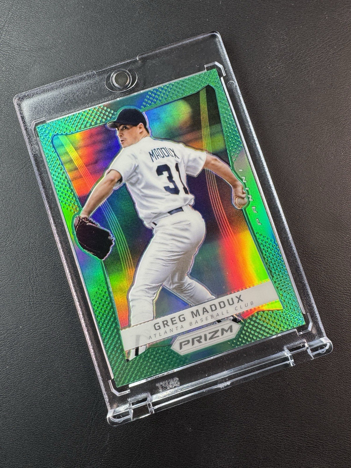 2012 Panini Prizm - Greg Maddux #122 Green Prizm Refractor 2012 Panini Prizm - Greg Maddux #122 Green Prizm Refractor