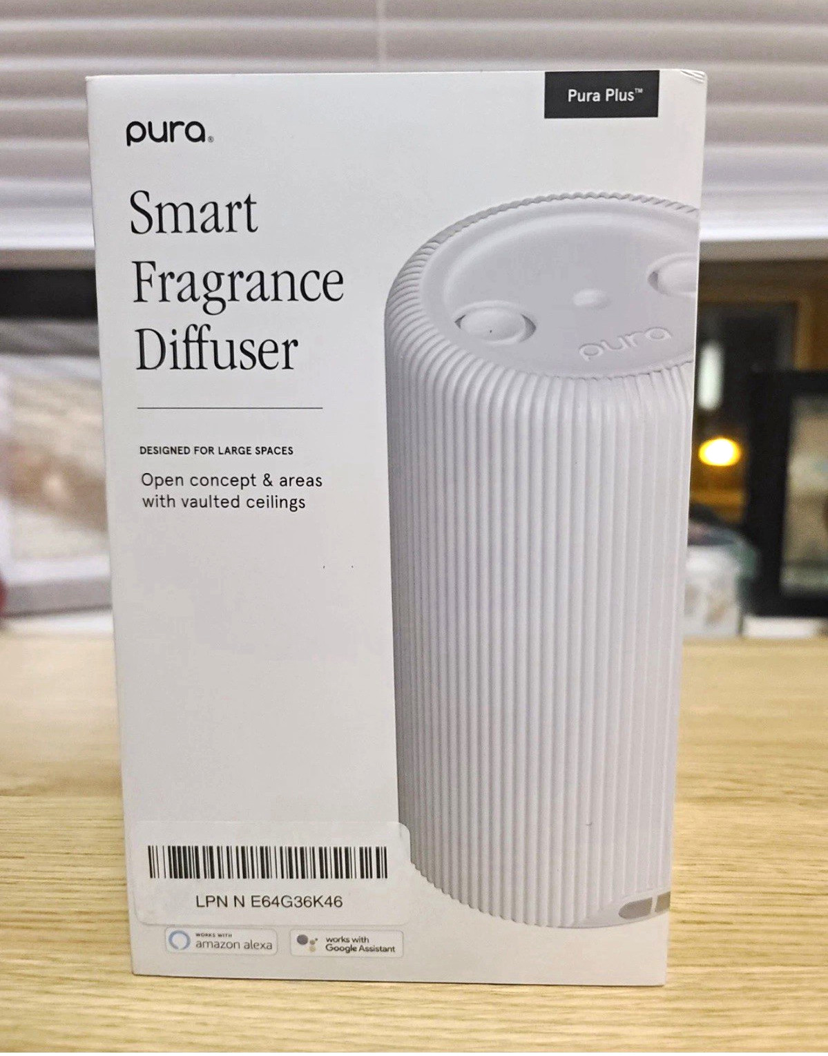 Pura Pura Plus Smart Electric Fragrance Diffuser & Atomizer, White Pura Pura Plus Smart Electric Fragrance Diffuser & Atomizer, White