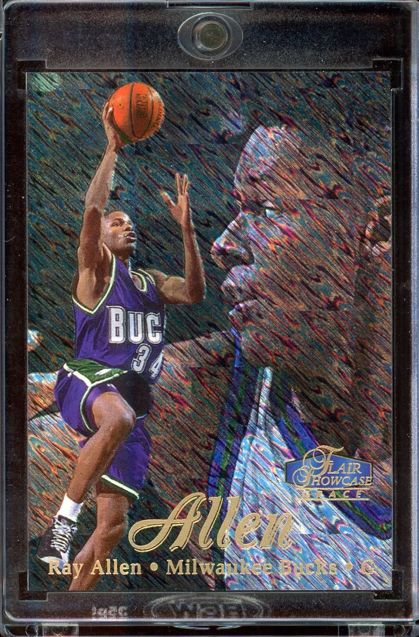 1997-98 Flair Showcase #37 Ray Allen Flair Showcase Row 1