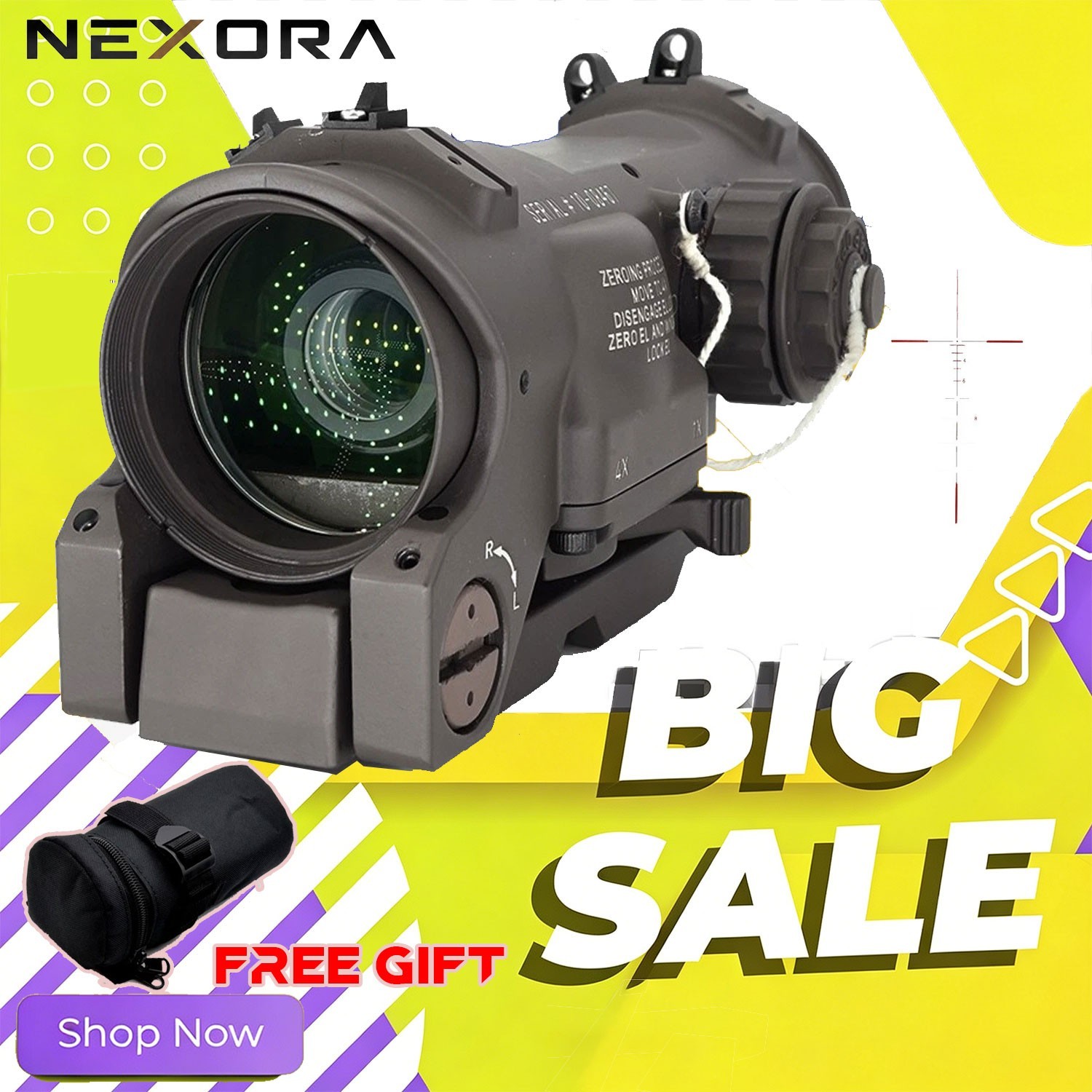 EvolutionGear SPECTERDR GEN3 1-4X SCOPE 2025 Ver. USA STOCK
