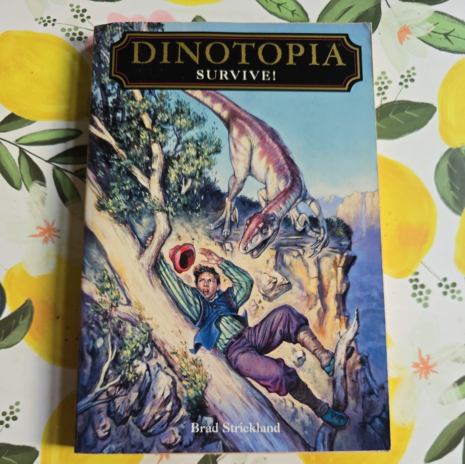 Dinotopia Survive #13 Brad Strickland 1st Print 2001 Rare OOP Paperback Digest