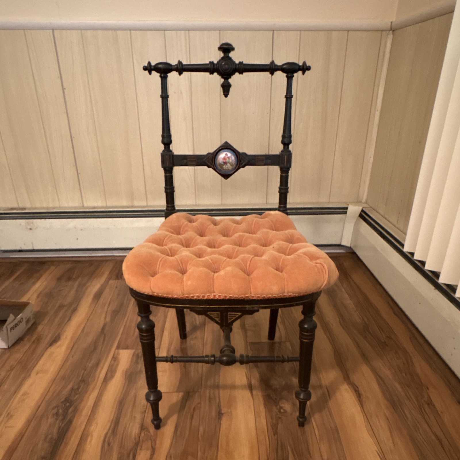 Rare 19th Century Antique Victorian-Style Piano Stool