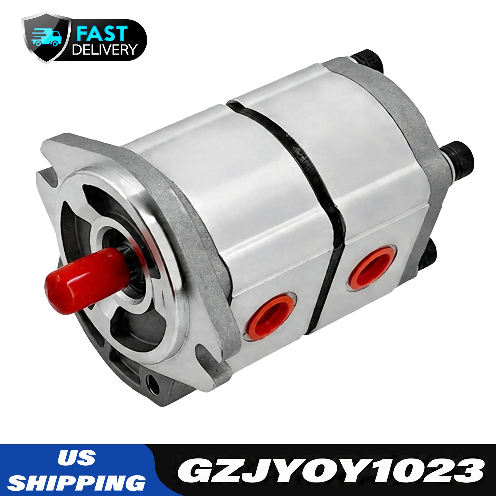 PGP51063G3LP Hydraulic Gear Pump Double Acting for AGT-H15R Mini Excavator PGP51063G3LP Hydraulic Gear Pump Double Acting for AGT-H15R Mini Excavator