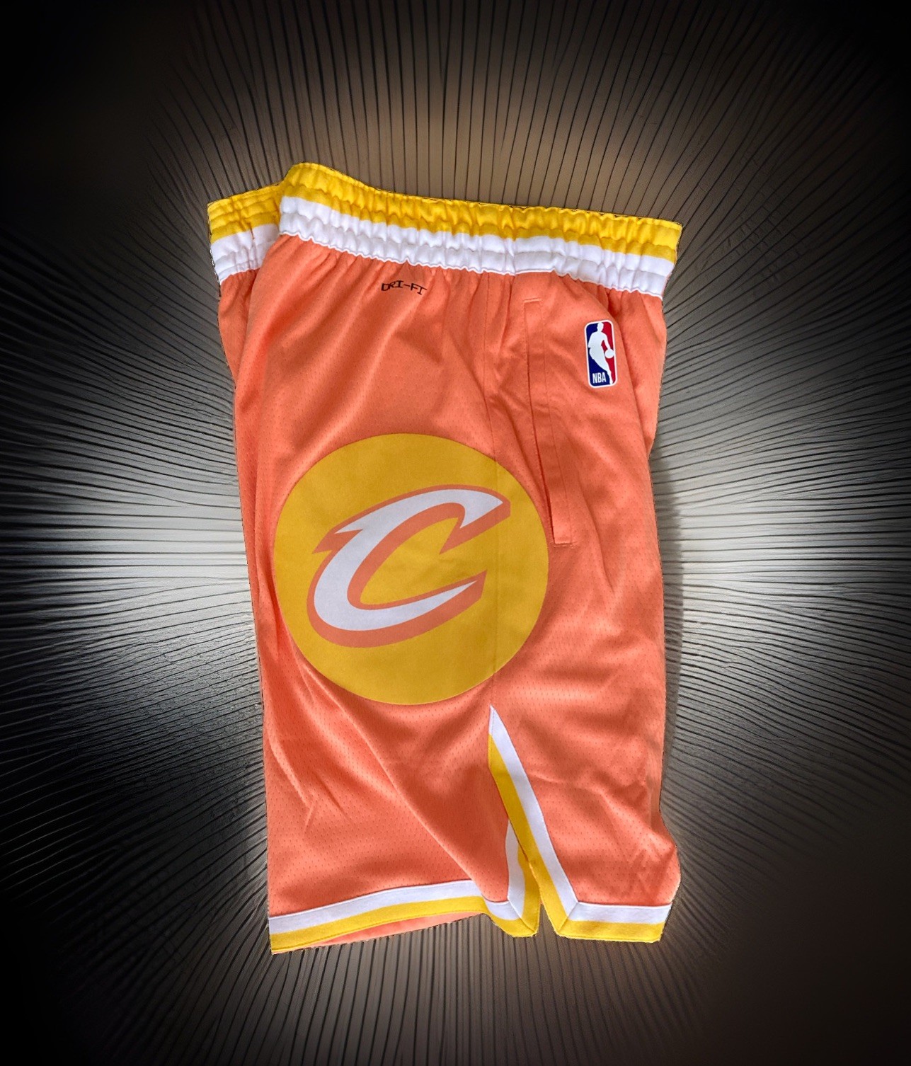 Cleveland Cavaliers Nike 2025/26 City Edition Remix Dri-FIT Shorts new with tags Cleveland Cavaliers Nike 2025/26 City Edition Remix Dri-FIT Shorts new with tags