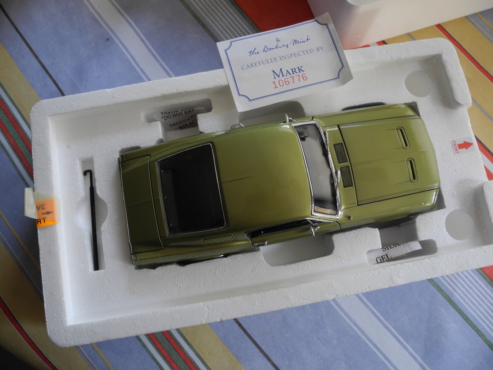 Collectors' FIND, Danbury Mint 1967 Ford Mustang GT Fastback, Very Rare, 1:24 Collectors' FIND, Danbury Mint 1967 Ford Mustang GT Fastback, Very Rare, 1:24