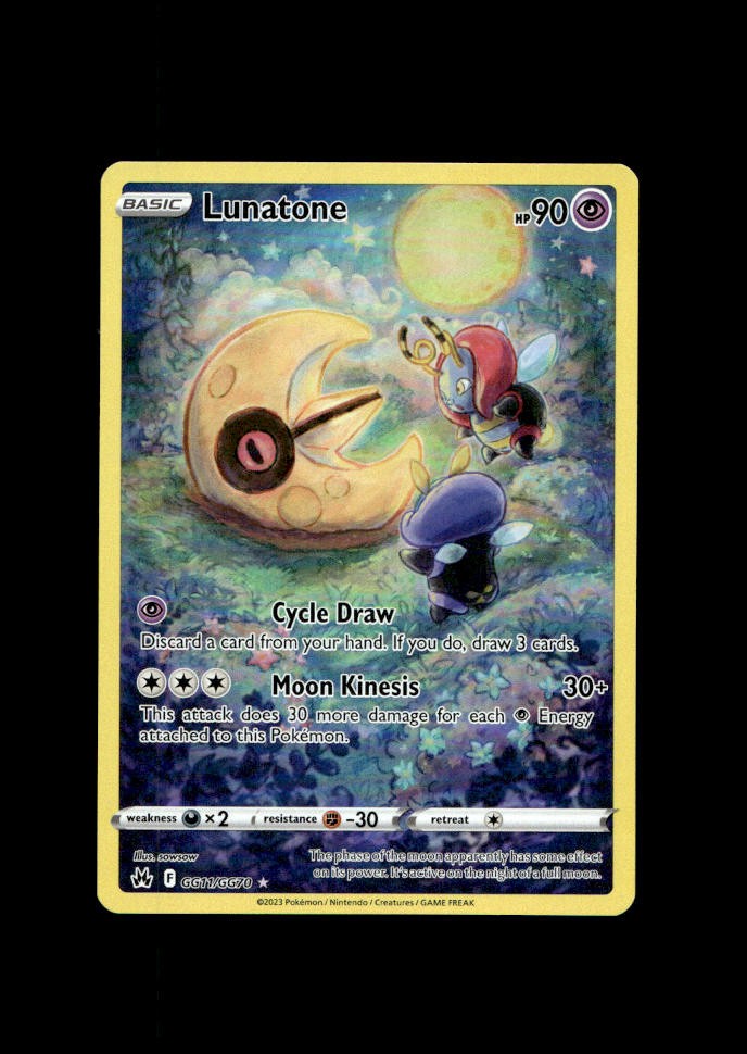 Crown Zenith: Galarian Gallery #GG11/GG70 Lunatone