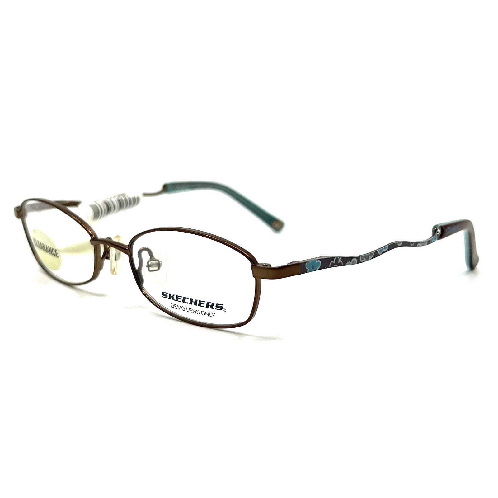 Skechers SK1013 BRN Brown Round Oval Full Rim Kids eyeglasses Frames 44[]13 120