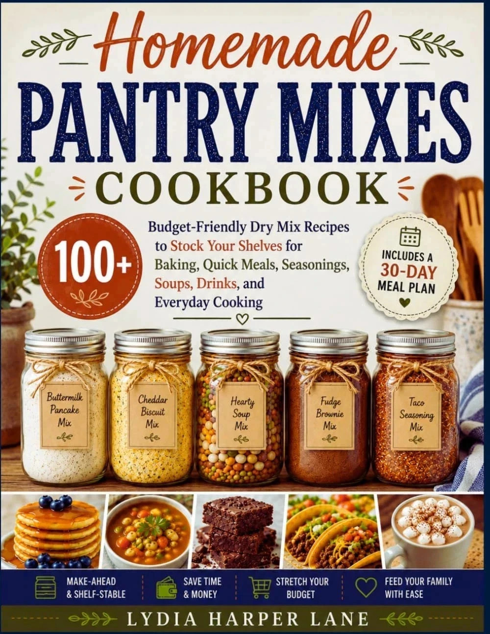 Homemade Pantry Mixes Cookbook: 100+ Budget-Friendly Dry Mix Recipes