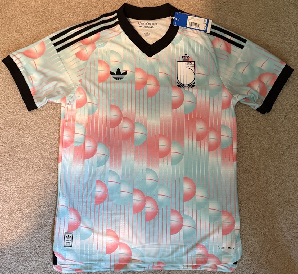 Adidas Belgium Away Jersey 2026 Men’s Large Authentic BNWT - SHIPS FAST Adidas Belgium Away Jersey 2026 Men’s Large Authentic BNWT - SHIPS FAST