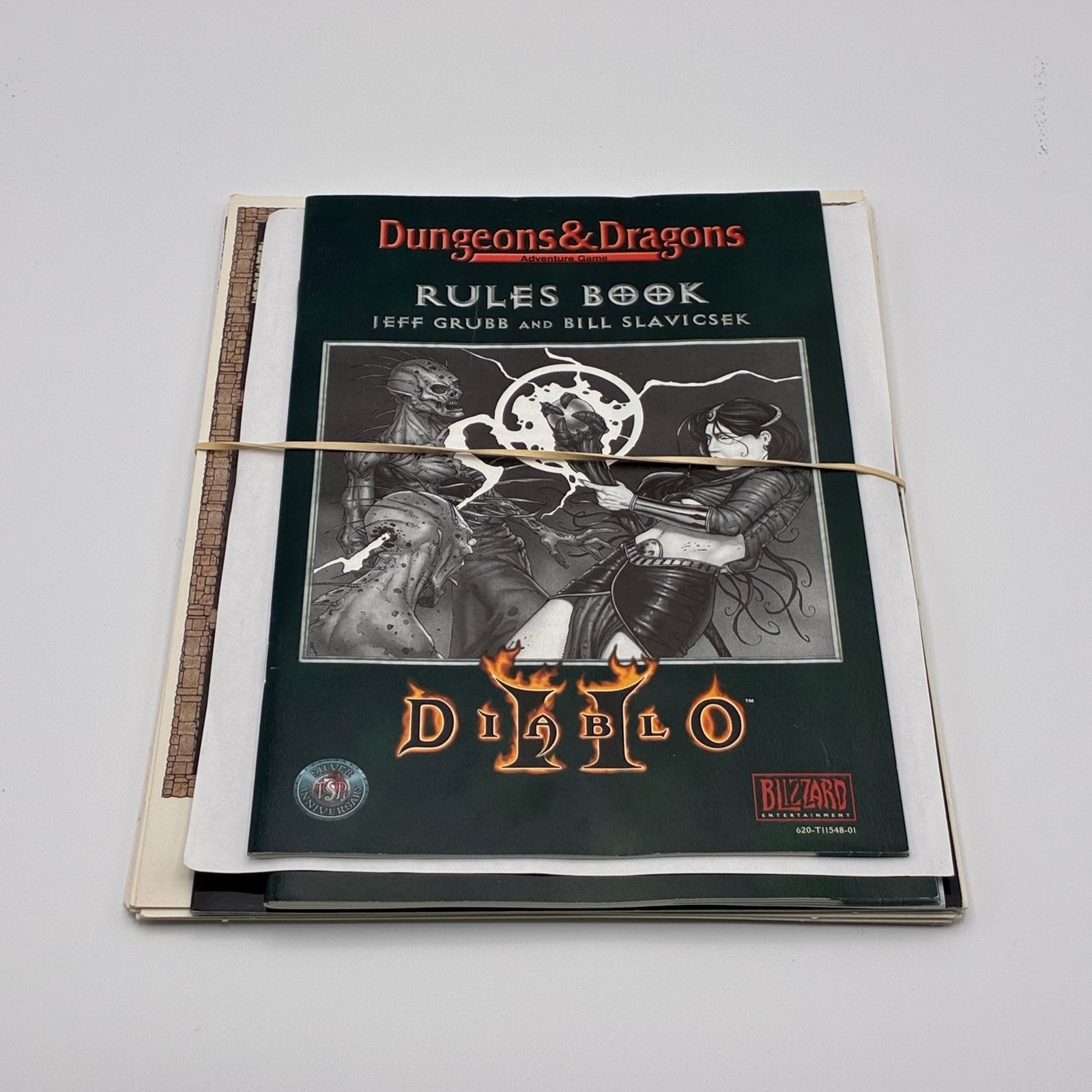 DUNGEONS & DRAGONS Adventure Game - DIABLO II Tabletop RPG - TSR New No Dice DUNGEONS & DRAGONS Adventure Game - DIABLO II Tabletop RPG - TSR New No Dice