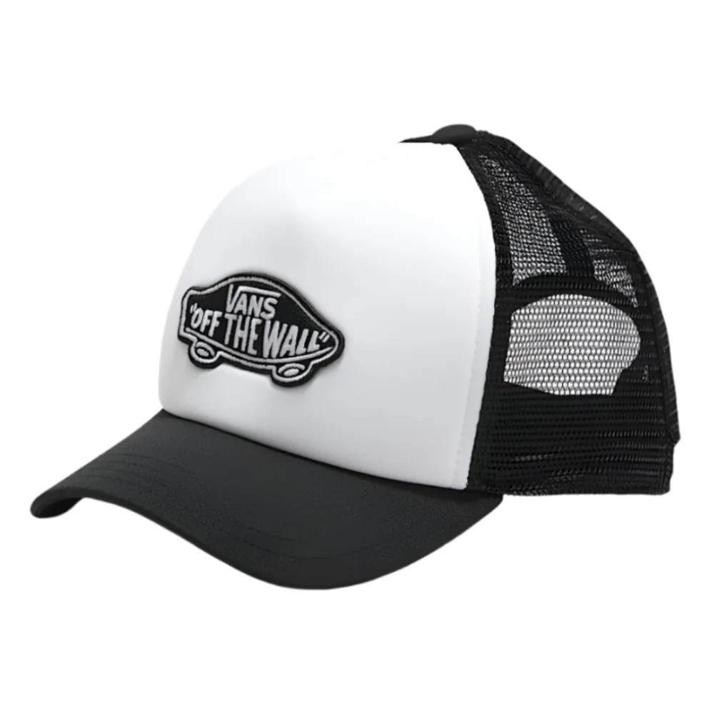 VANS CLASSIC PATCH CURVED BILL KIDS TRUCKER HAT VANS CLASSIC PATCH CURVED BILL KIDS TRUCKER HAT