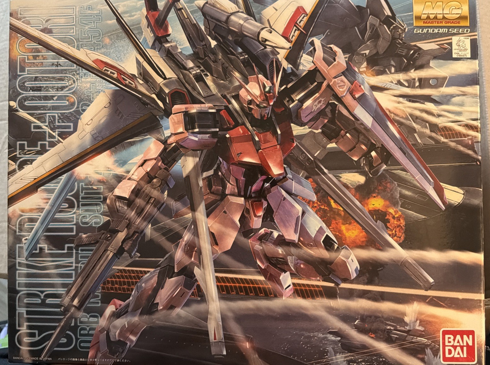 Bandai Gundam SEED MG Master Grade Strike Rouge + Ootori Pre-Built Model Kit Bandai Gundam SEED MG Master Grade Strike Rouge + Ootori Pre-Built Model Kit