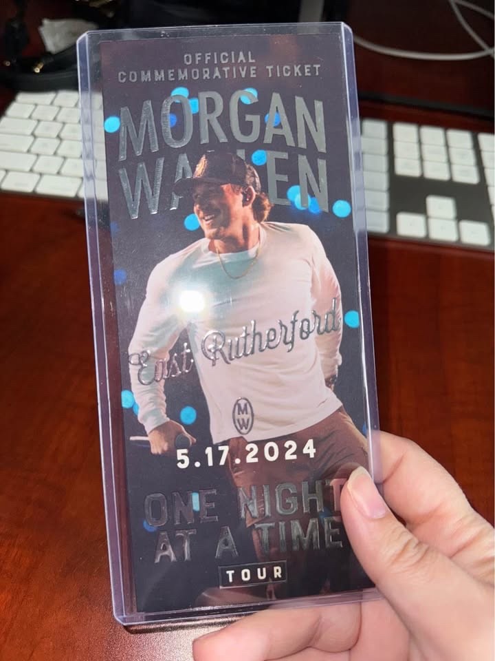 Morgan Wallen - One Night at a Time Tour 2024 - Commemorative Ticket (MetLife) Morgan Wallen - One Night at a Time Tour 2024 - Commemorative Ticket (MetLife)