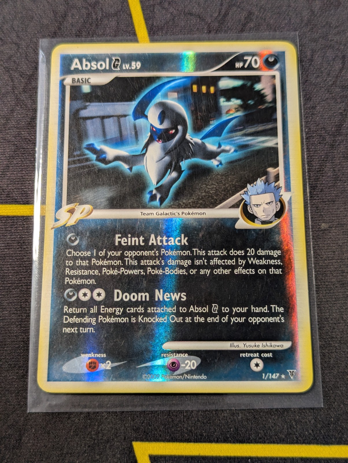 Absol G 1/147 Holo Rare Supreme Victors Reverse Holo LP+
