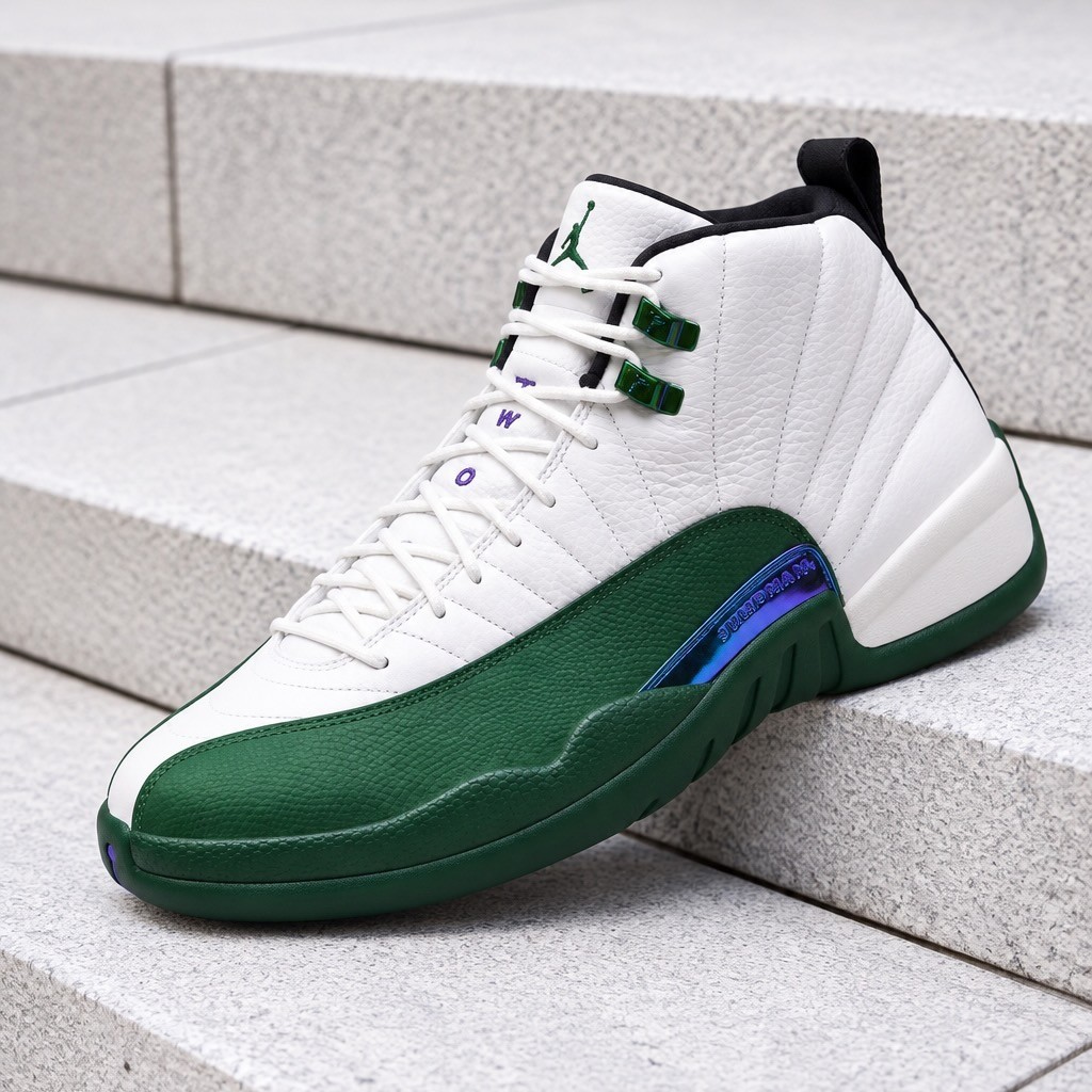 Nike Air Jordan 12 Retro Bucks CT8013-103 Men\'s Size New Nike Air Jordan 12 Retro Bucks CT8013-103 Men\'s Size New