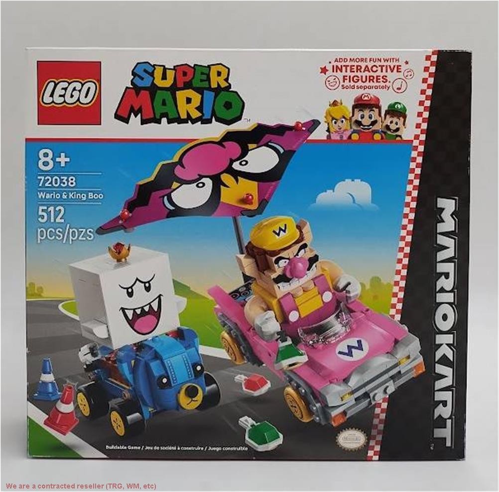 LEGO Super Mario: Mario Kart - Wario & King Boo 72038 SEE DETAILS LEGO Super Mario: Mario Kart - Wario & King Boo 72038 SEE DETAILS