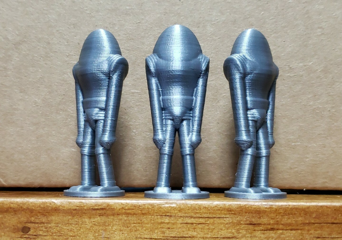 Earth Vs The Flying Saucers Alien X 3 (54mm/1:32 Scale) Earth Vs The Flying Saucers Alien X 3 (54mm/1:32 Scale)