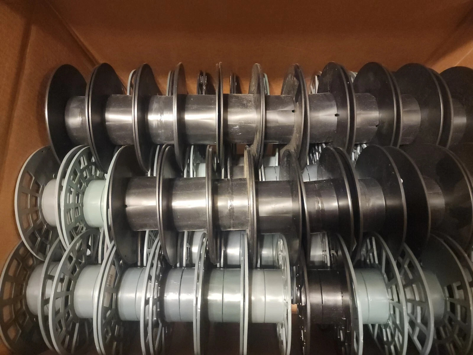 Empty Random 3D Printing Filament Spools 75 CENTS EACH FOR 4+ Empty Random 3D Printing Filament Spools 75 CENTS EACH FOR 4+