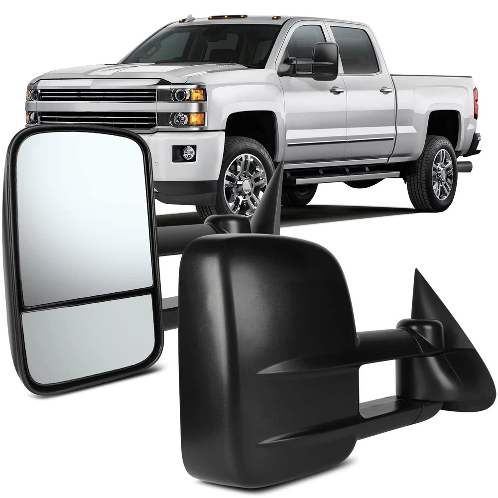 Pickup Towing Mirrors Pair Replacement For Chevy For GMC 1988-2001