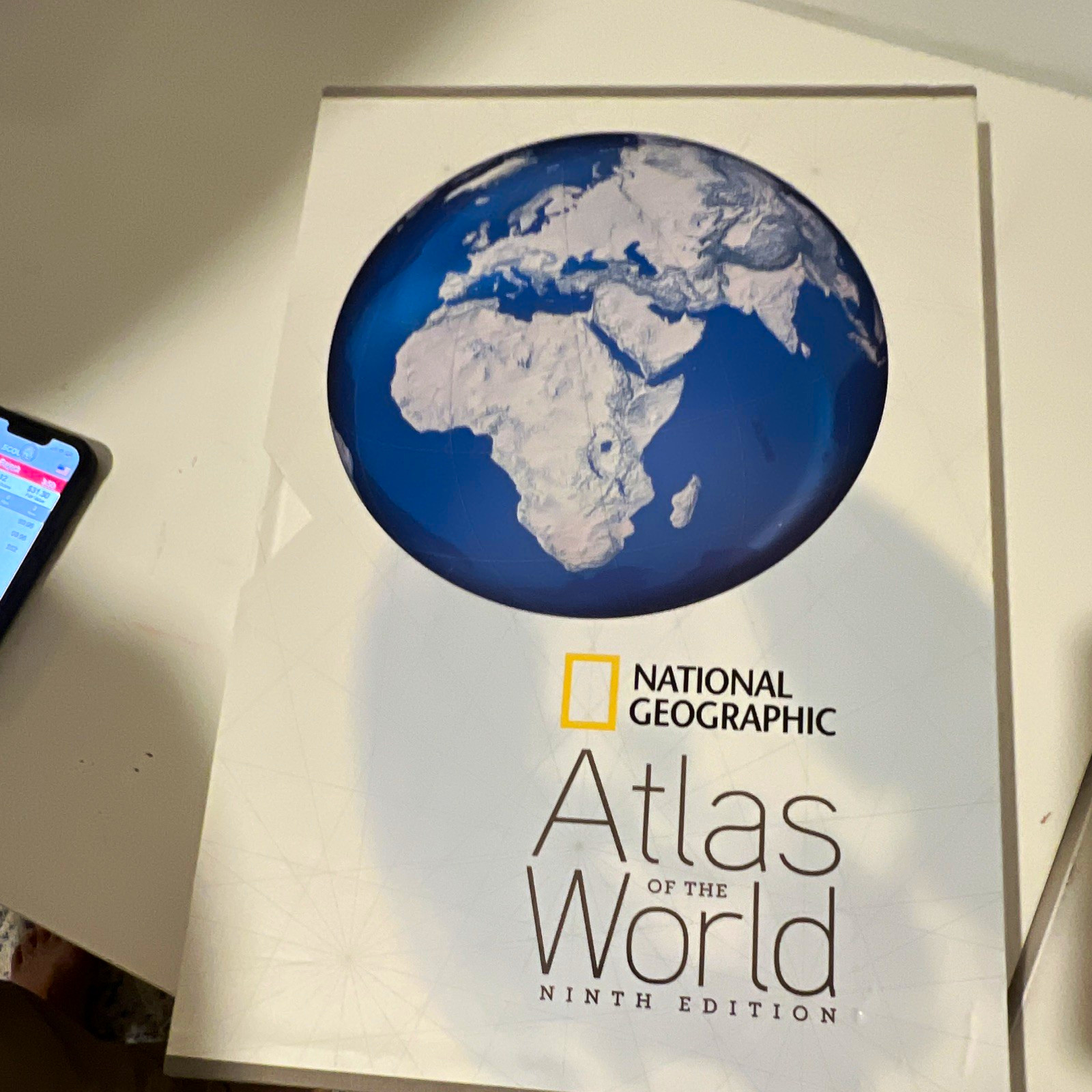 National Geographic Atlas of the World Ninth Edition Hardcover, World National Geographic Atlas of the World Ninth Edition Hardcover, World