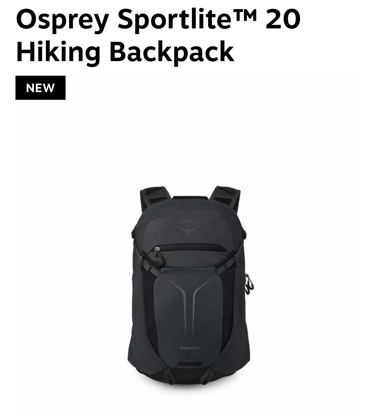 Osprey 20L Sportlite Backpack Osprey 20L Sportlite Backpack