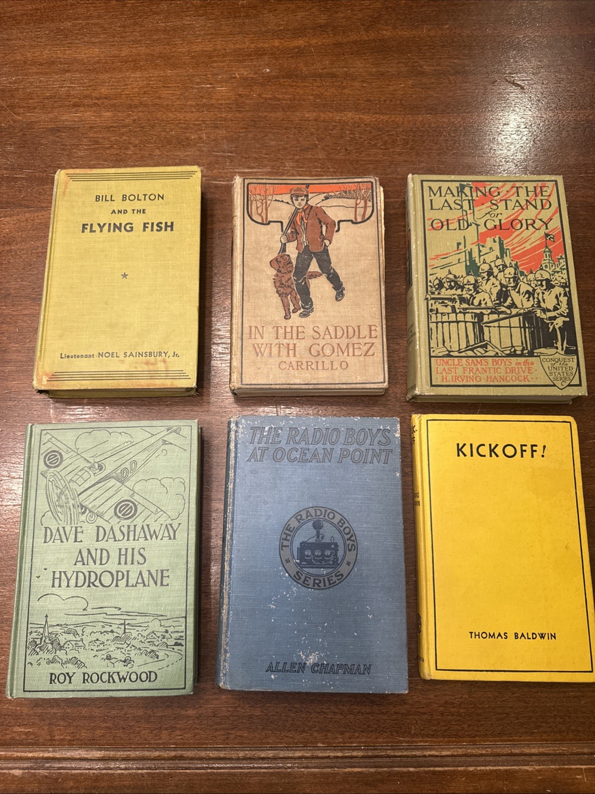 Vintage Antique Lot Of 6 Children’s Books Early 1900s-1930s