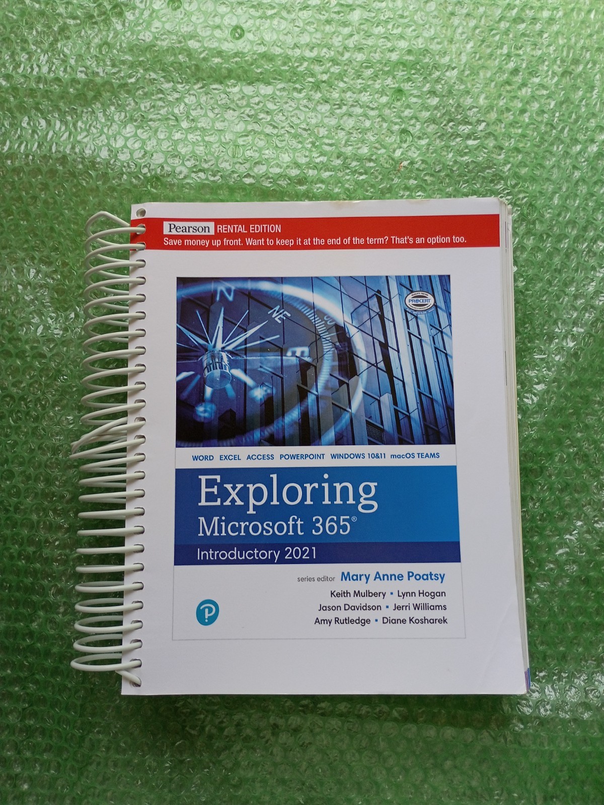 Exploring Microsoft 365 : Introductory 2021 by Lynn Hogan, Mary Anne Poatsy,... Exploring Microsoft 365 : Introductory 2021 by Lynn Hogan, Mary Anne Poatsy,...