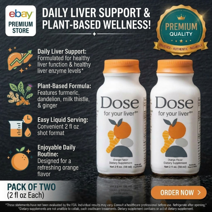Dose For Your Liver Support Supplement Cleanse 2oz - Fast Shipping Dose For Your Liver Support Supplement Cleanse 2oz - Fast Shipping