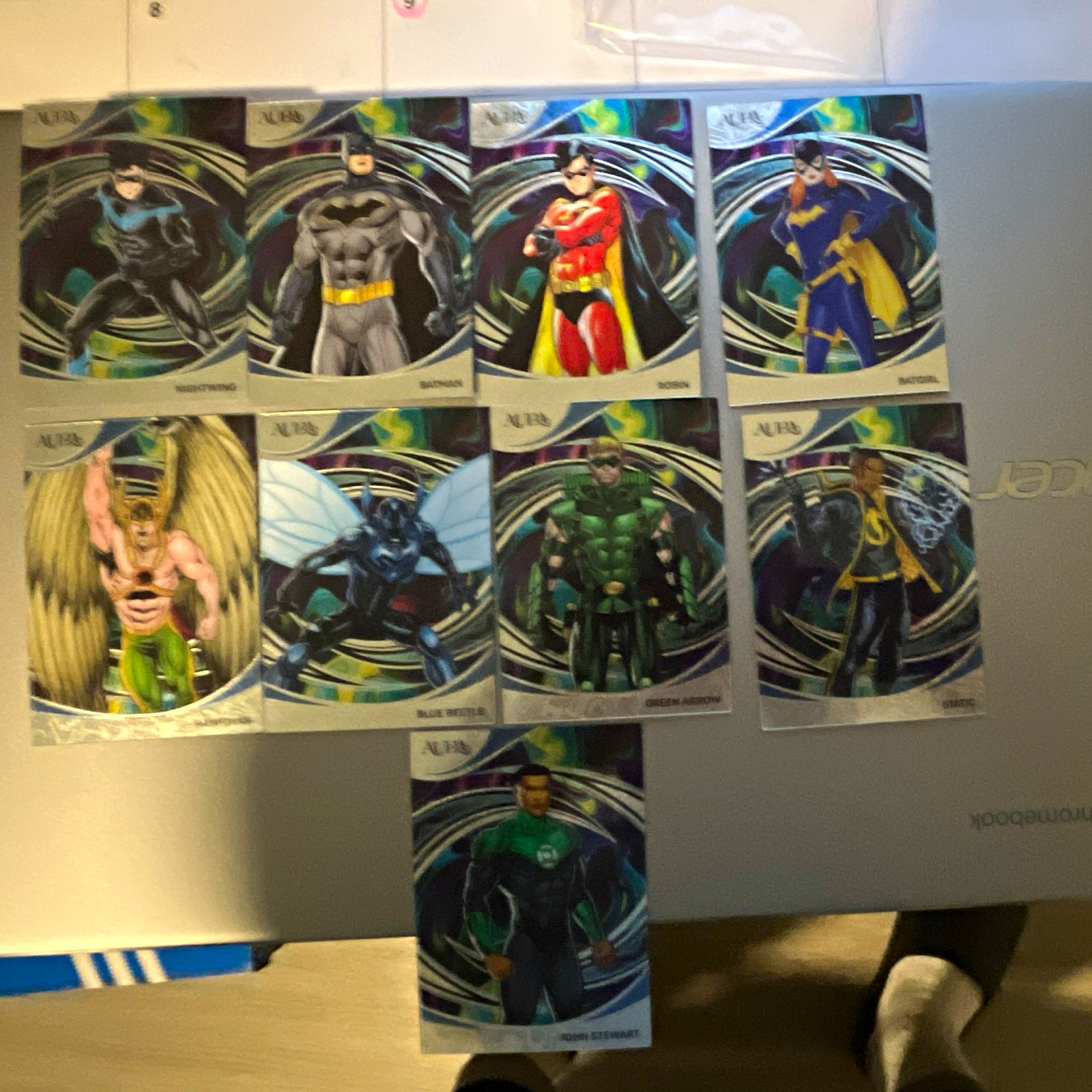 Upper Deck DC Allure DC Batman Green Lantern Robin Non-Sport Card Lot (8) Upper Deck DC Allure DC Batman Green Lantern Robin Non-Sport Card Lot (8)