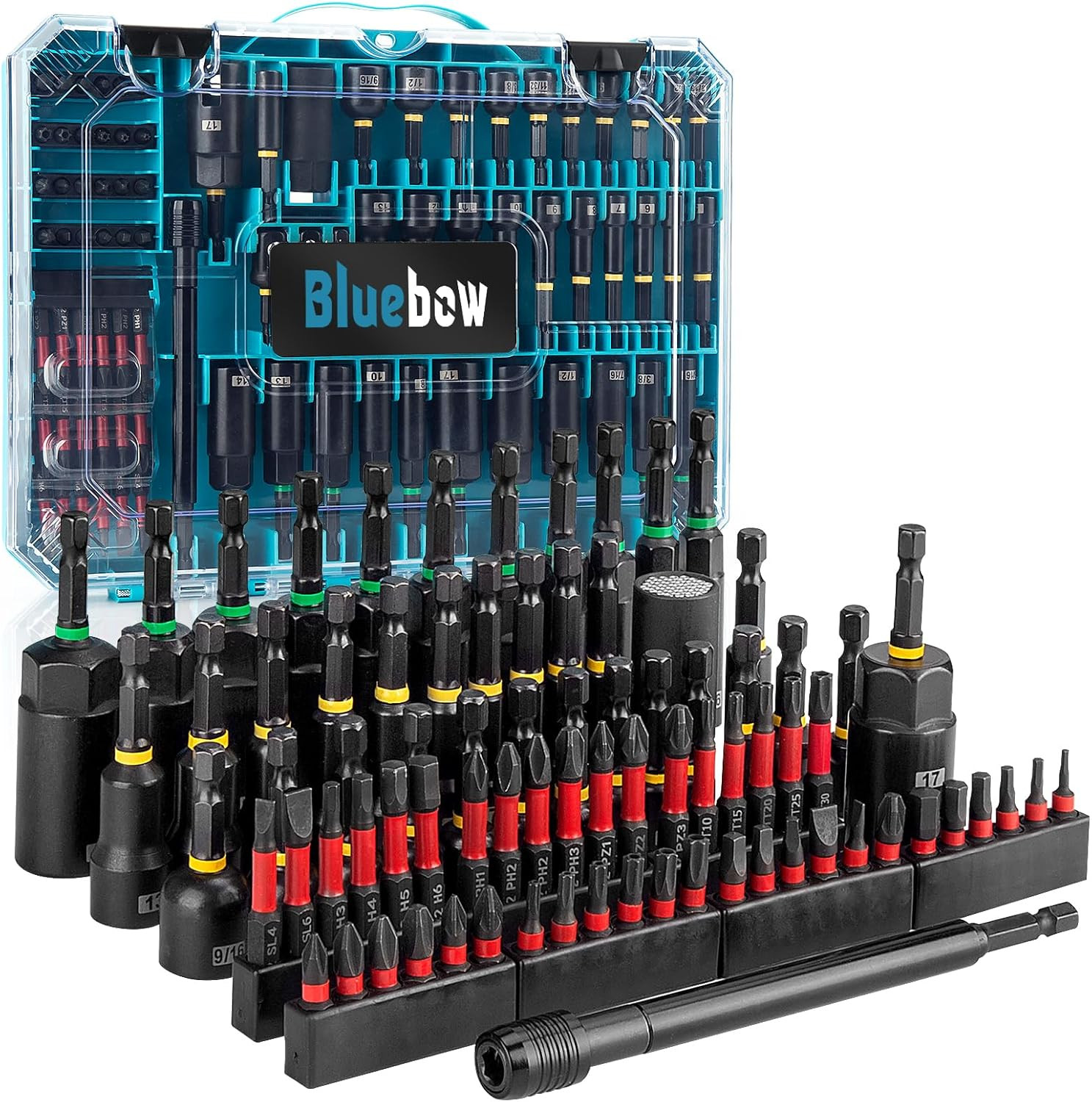 80PCS Magnetic Impac Nut Driver Set, Metric & SAE Socket Set, Storage Box 80PCS Magnetic Impac Nut Driver Set, Metric & SAE Socket Set, Storage Box