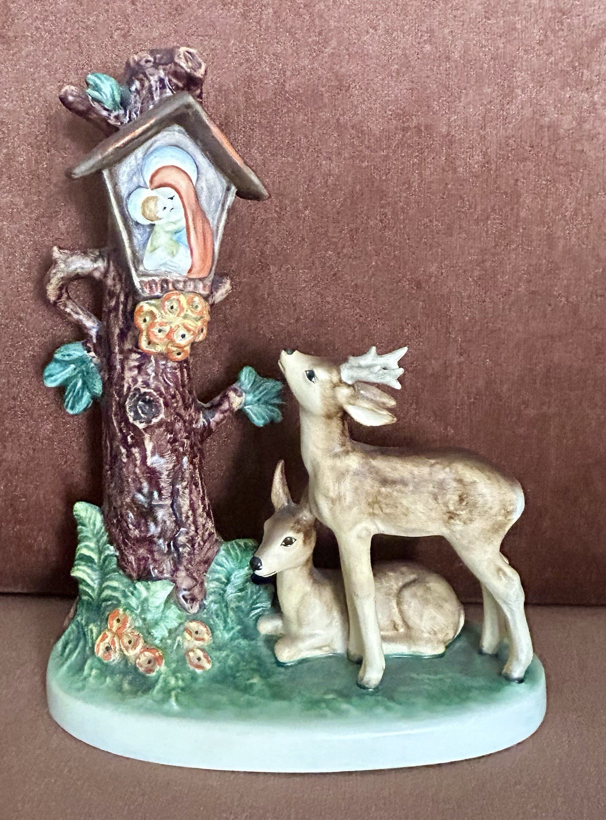 Goebel Hummel Figurine “Forest Shrine” 183 TMK6 - 9 Goebel Hummel Figurine “Forest Shrine” 183 TMK6 - 9