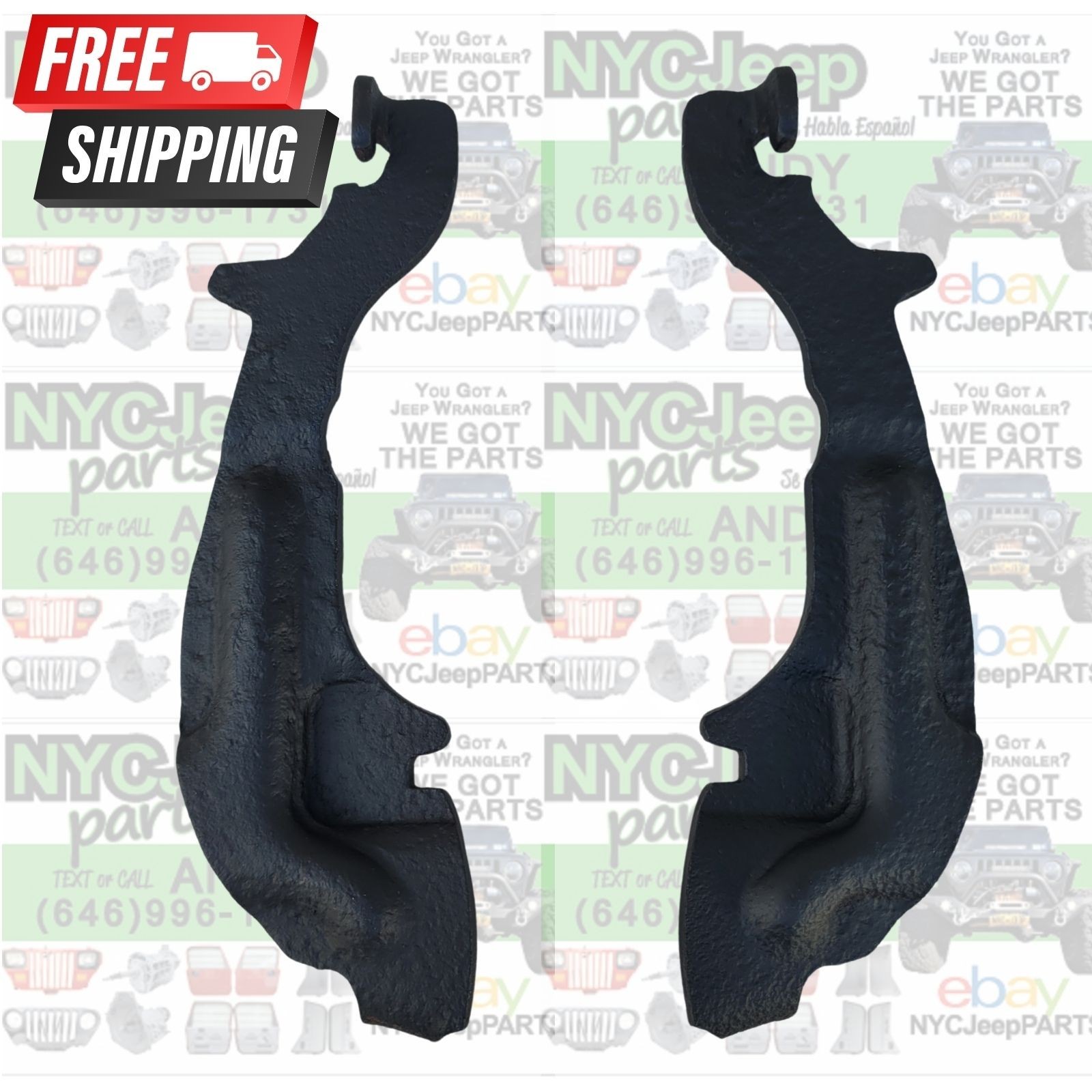 Jeep Wrangler Dana REAR DRUM Parking Brake Levers 1991-1995 YJ 97-06 TJ