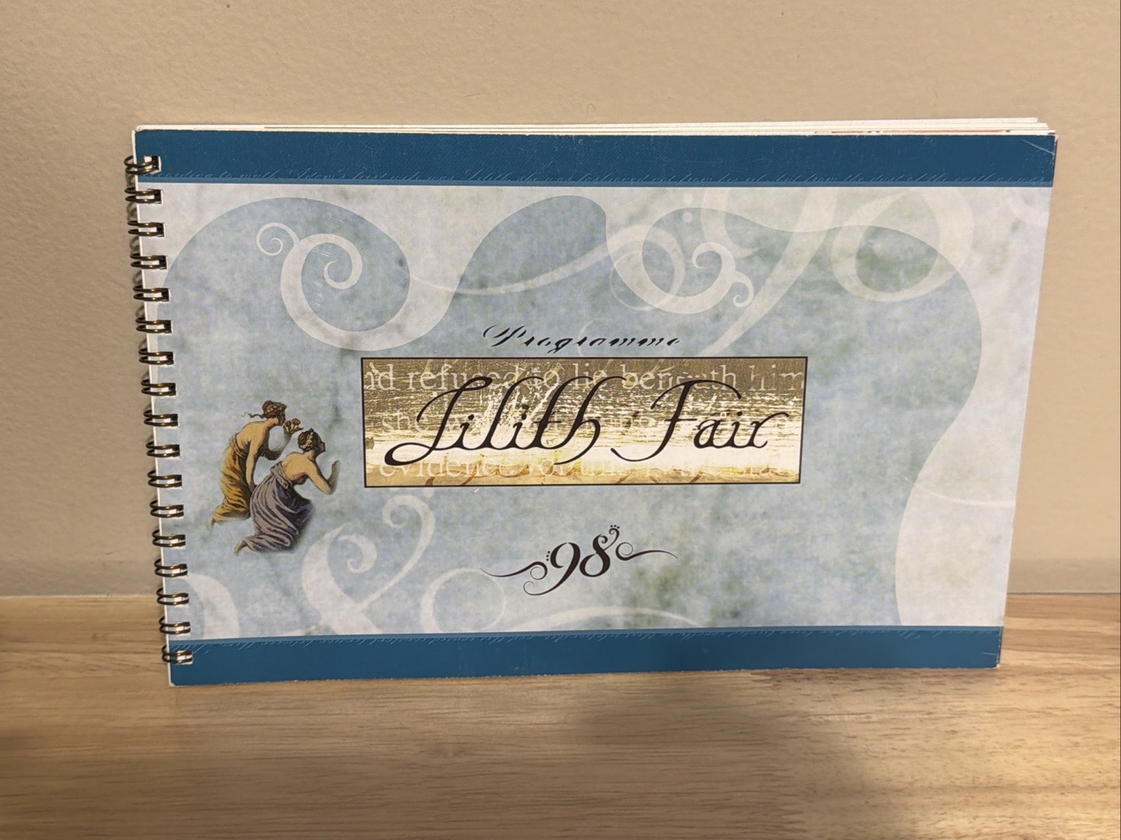 1998 Lilith Fair PROGRAMME PROGRAM Book, Rare Concert Merch 1998 Lilith Fair PROGRAMME PROGRAM Book, Rare Concert Merch