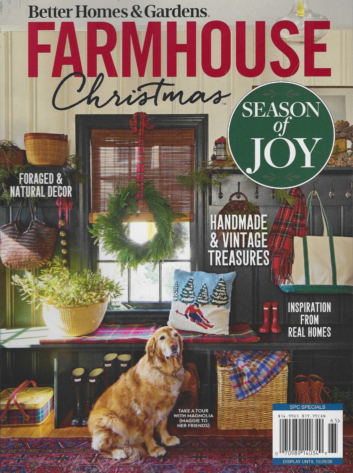Better Homes and Garden Magazine 2026: Farmhouse Christmas Better Homes and Garden Magazine 2026: Farmhouse Christmas