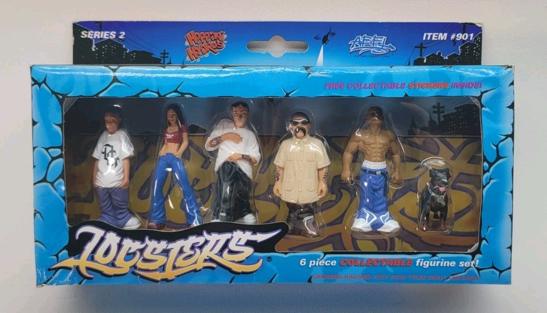 Hoppin Hydros The Lil Homies Locster Series 2 Collectable 6 Figure Box Set #901 Hoppin Hydros The Lil Homies Locster Series 2 Collectable 6 Figure Box Set #901
