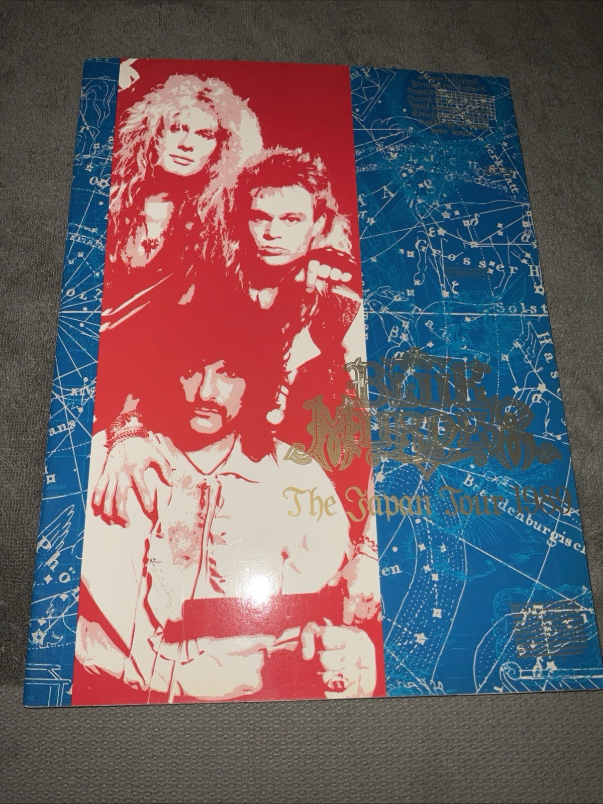 VTG. BLUE MURDER John Sykes THIN LIZZY Whitesnake JAPAN Tourbook 1989 VTG. BLUE MURDER John Sykes THIN LIZZY Whitesnake JAPAN Tourbook 1989