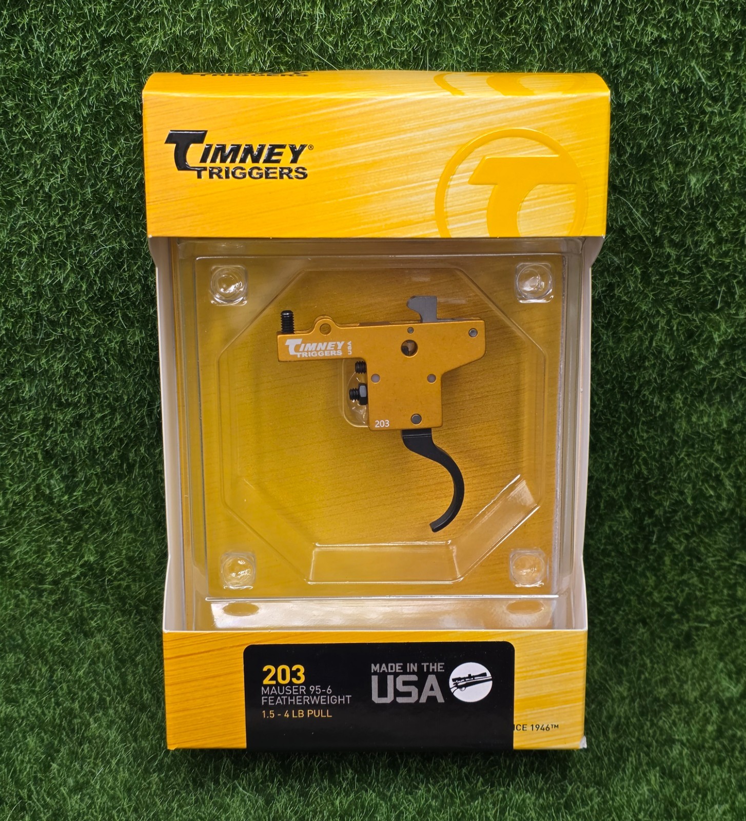 Timney Mauser Featherweight M95 & M96 Adjustable 1.5-4lb Rifle Trigger - 203